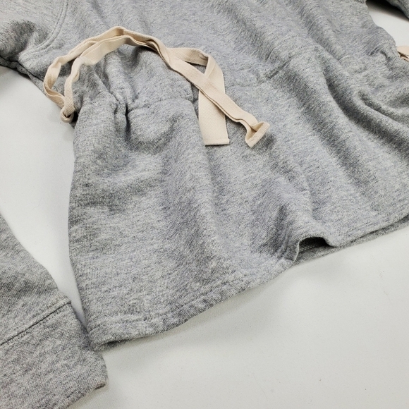 ATHLETA Grey Cinch Waist Modal Blend Sweater Small - Picture 2 of 16